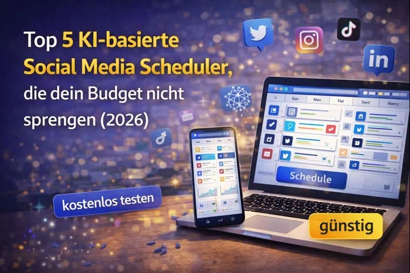 Top 5 Günstige Social Media Scheduler, die dein Budget nicht sprengen (2026)