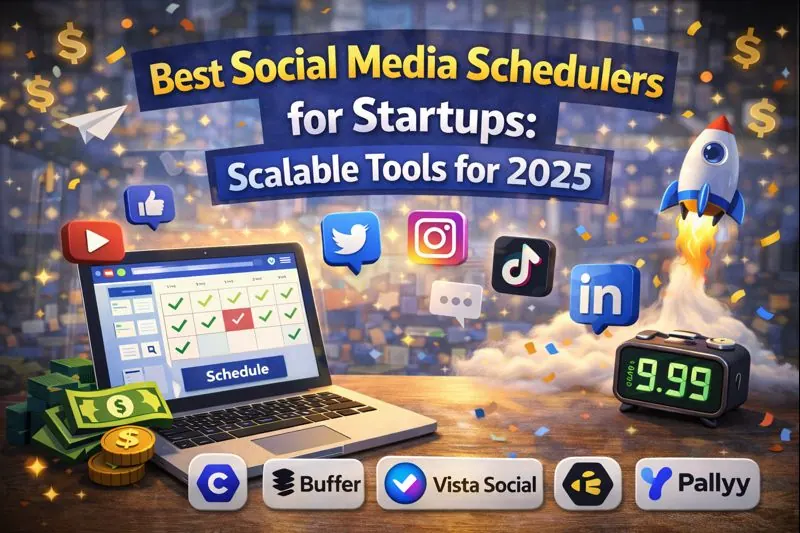 Best Social Media Schedulers for Startups: Scalable Tools for 2025