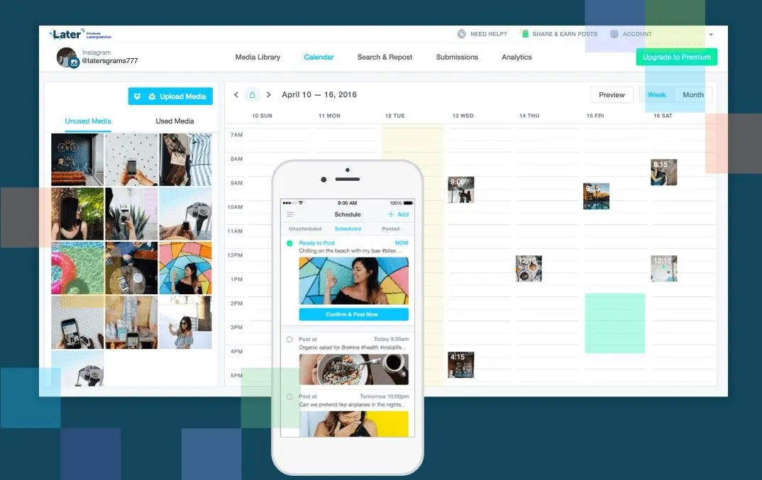 Omnichannel's Later aims to make social media marketing a breeze