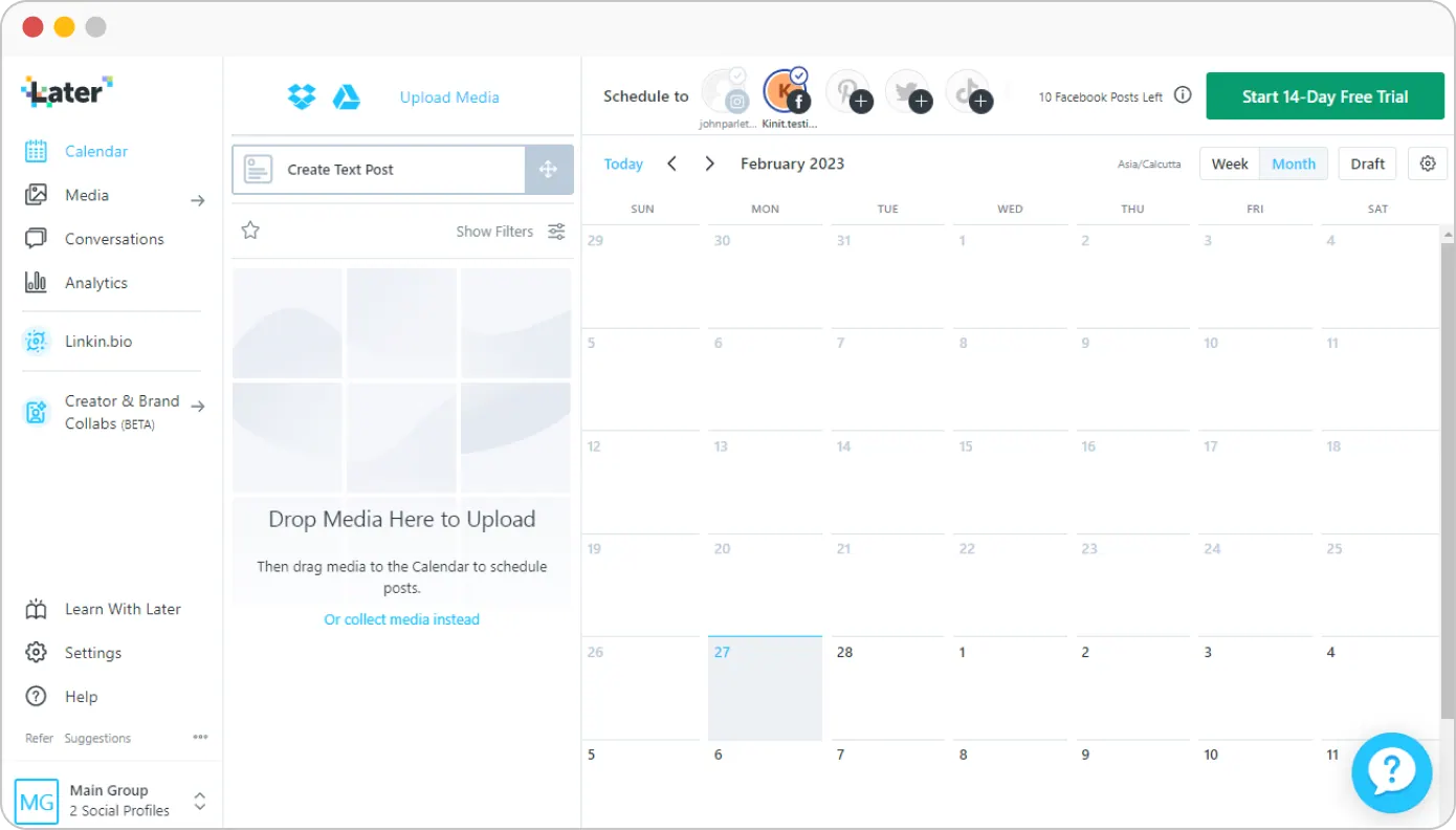 Later Social Media Scheduler Review 2024: Pricing, and more