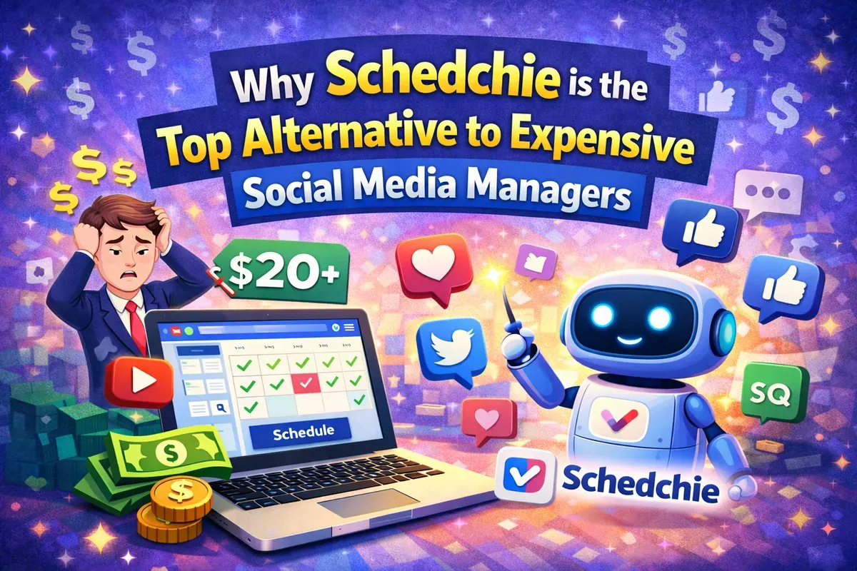 Why Schedchie is the Top Alternative to Expensive Social Media Managers