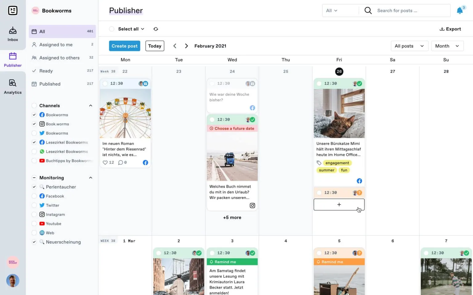 Social Media Management Tool for Professionals – Swat.io