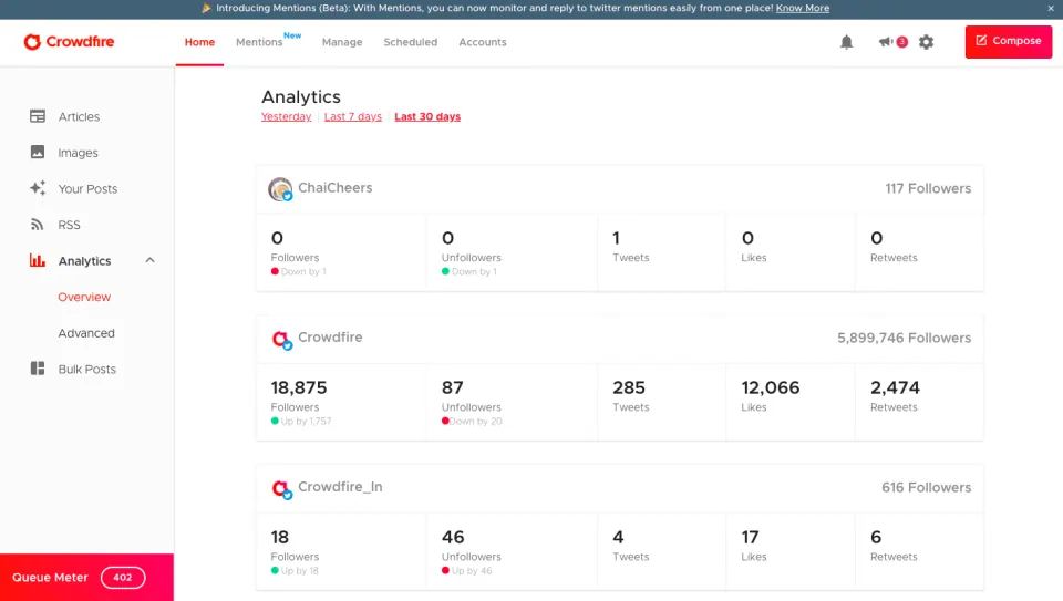 10 Social Media Management Tools zum Verwalten mehrerer Konten - Geekflare